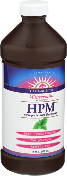 Hydrogen Peroxide Mouthwash, Wintermint, 16 fl oz