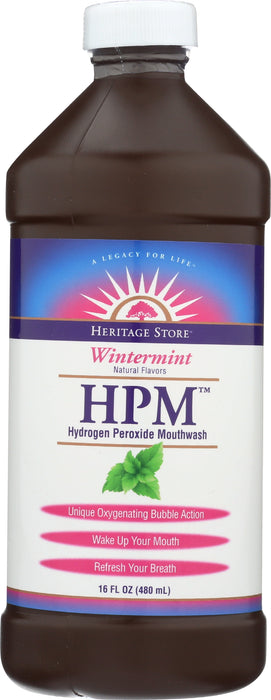 Hydrogen Peroxide Mouthwash, Wintermint, 16 fl oz