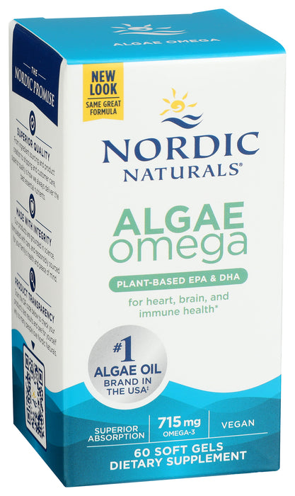 Algae Omega, 715mg, 60sgel