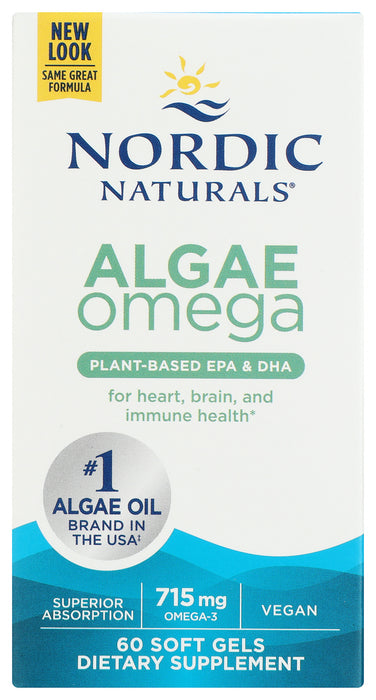 Algae Omega, 715mg, 60sgel