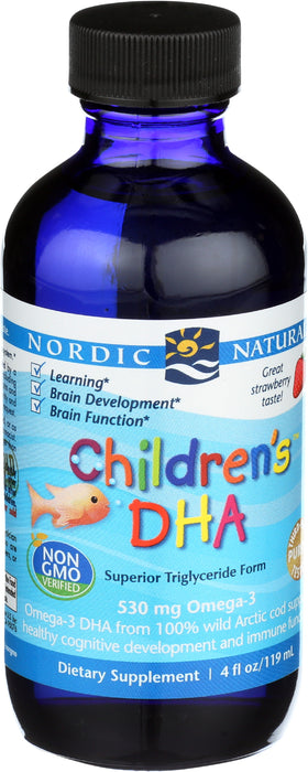 Children's DHA, 530mg, 4floz