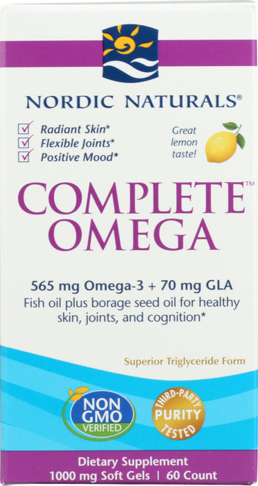 Complete Omega, 565mg 3s + 70mg 6s, 60sgel