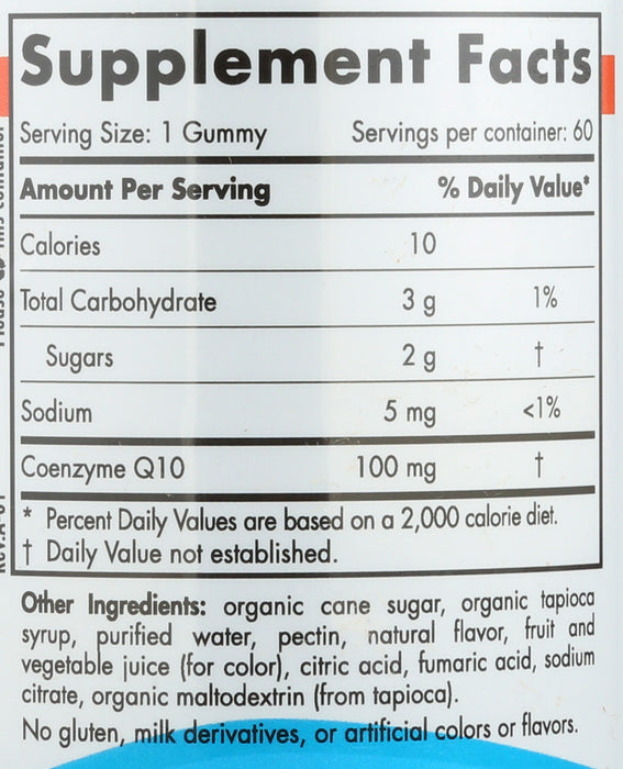 CoQ10, Gummies 100mg, 60ct