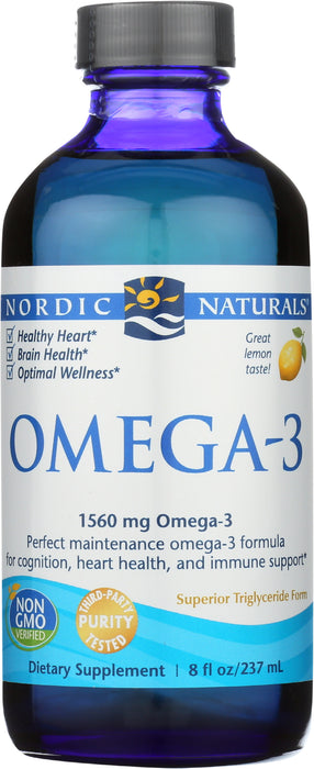 Omega 3, Liquid 1560mg, 8floz