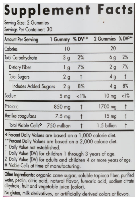 Probiotics Kids, BerryPunch, 60gummy