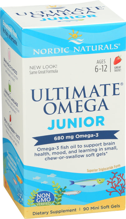 Ultimate Omega Junior, 680mg, 90sgel