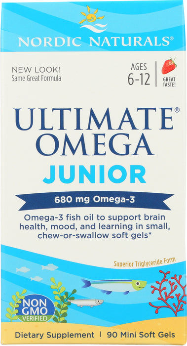 Ultimate Omega Junior, 680mg, 90sgel