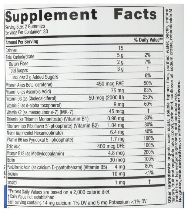 Women's Multivitamin Gummies, 60 gummy