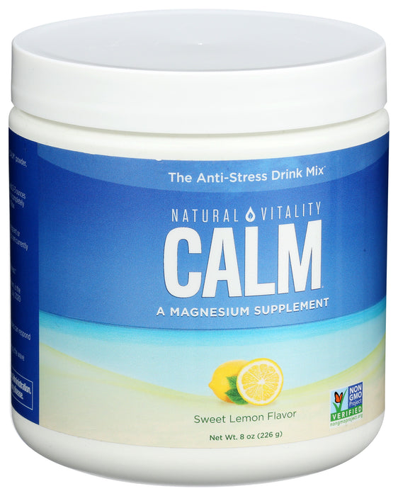 Natural Calm Sweet Lemon 8 oz