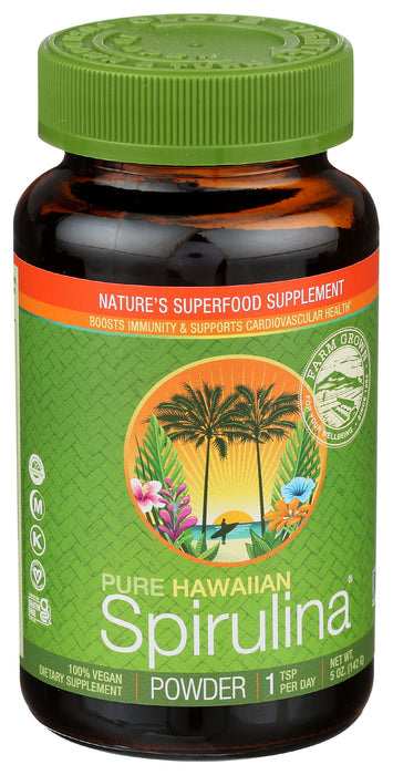 Hawaiian Spirulina Powder, 5 oz