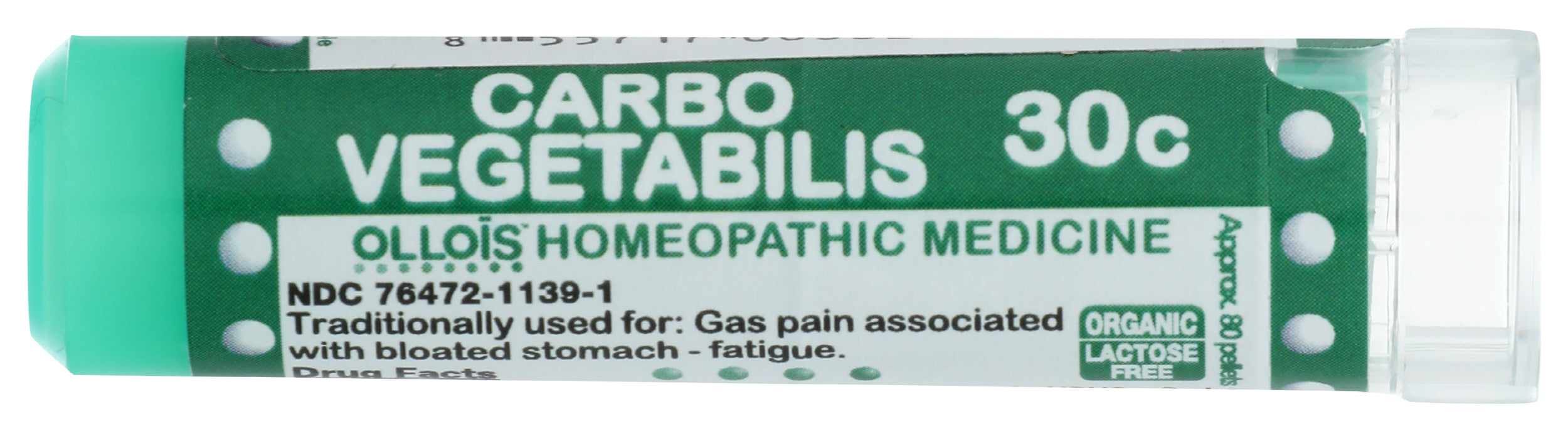 Carbo Vegetabilis 30c, Org, 80 ct