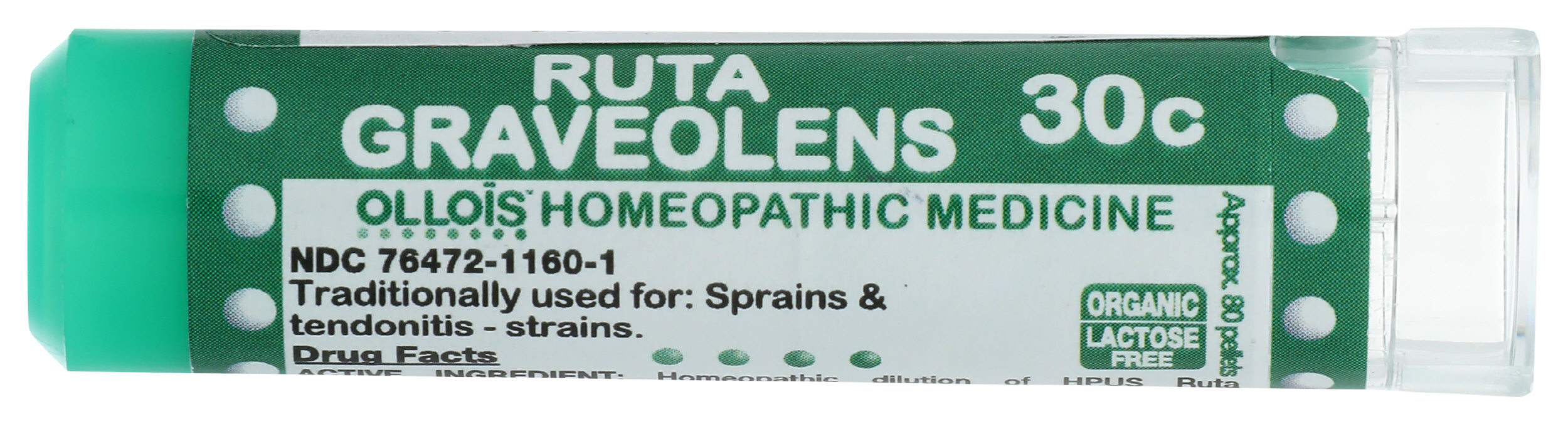 Ruta Graveolens 30c, Org, 80 ct