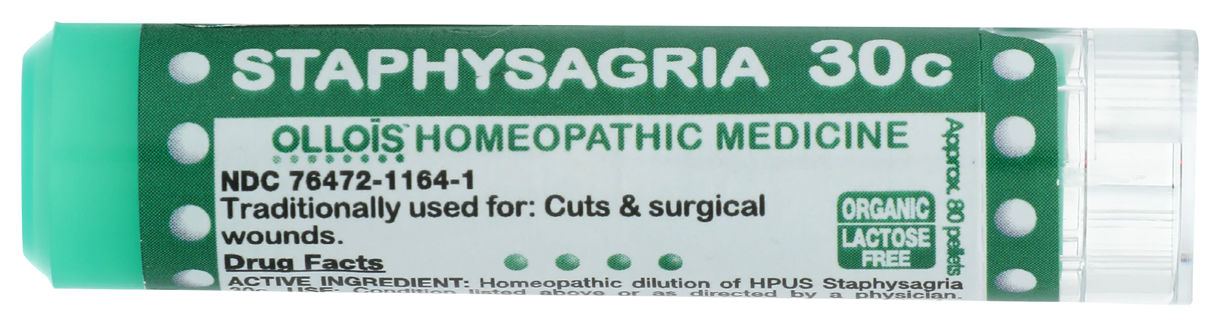 Staphysagria 30c, Org, 80 ct