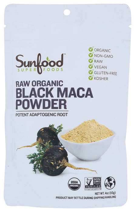 Maca Powder, Black, Org, 4oz