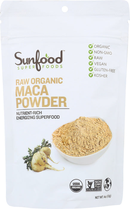 Maca Powder, Raw, Org, 4oz