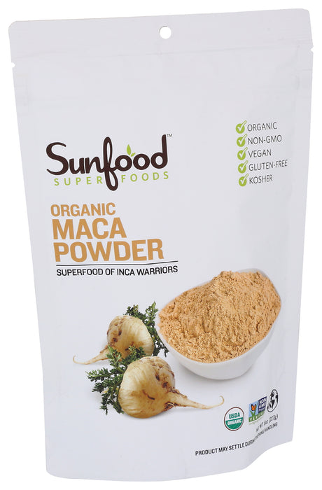 Maca Powder, Raw, Org, 8oz