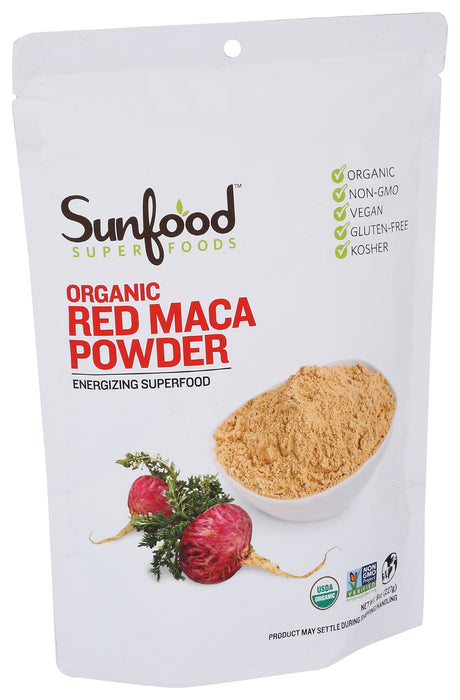 Maca Powder, Red, Org, 8oz