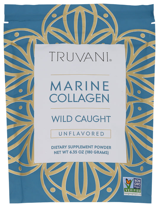 Marine Collagen, Wild Caught, Unflavored, 6.35 oz