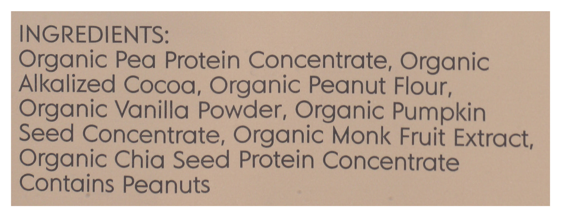 Plant Based Protein, Chocolate Peanut Butter, Org, 20 Serv/23.63 oz