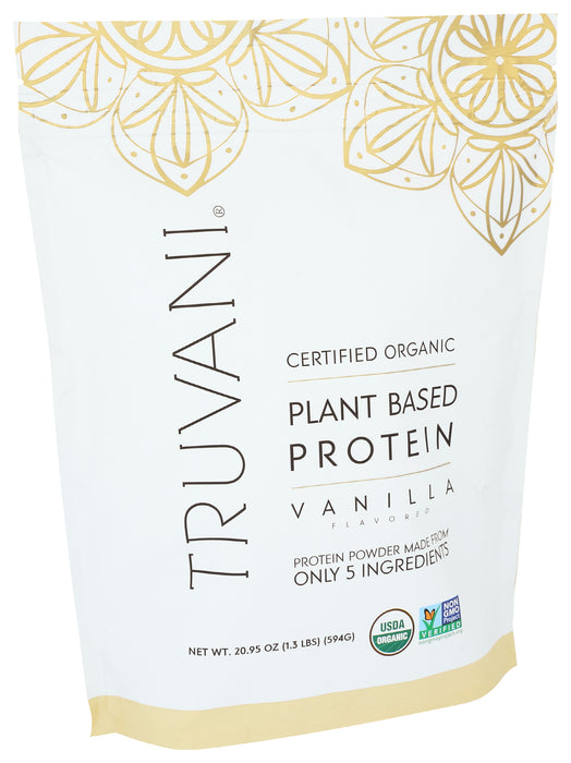 Plant Based Protein, Vanilla, Org, 20 Serv/20.95 oz