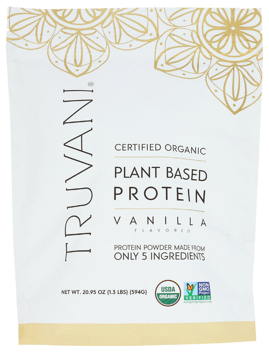 Plant Based Protein, Vanilla, Org, 20 Serv/20.95 oz