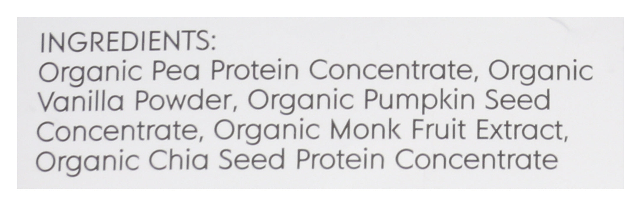 Plant Based Protein, Vanilla, Org, 20 Serv/20.95 oz