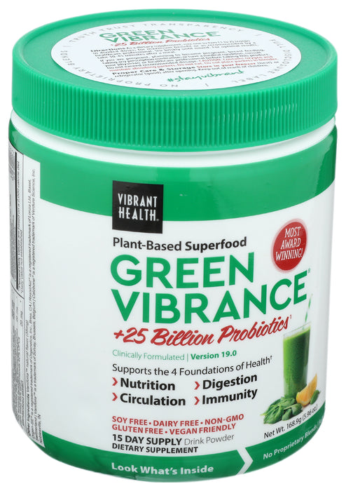 Green Vibrance Powder, 15 serv