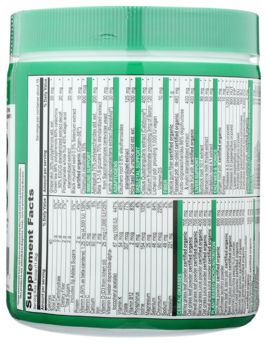 Green Vibrance Powder, 15 serv