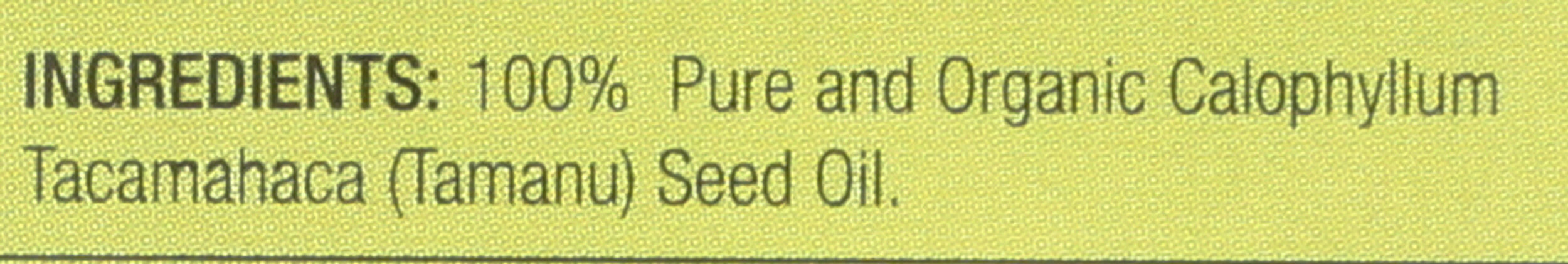 Tamanu Oil, Pure, 1 fl oz