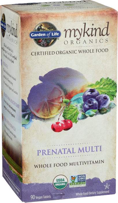 mykind Organics Prenatal Multi, 90 tab