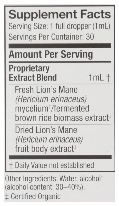 Lion's Mane Extract, 1 floz