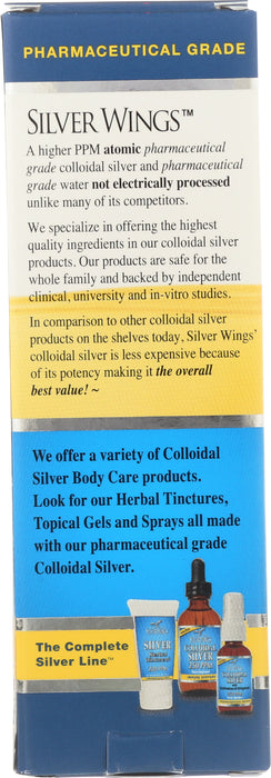 Colloidal Silver, 50 PPM, Vertical Spray, 1 floz