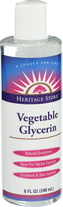 Vegetable Glycerin, 8 fl oz