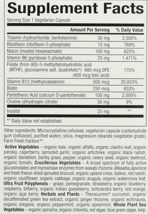 BioCoenz Active B Complex, 60vcap