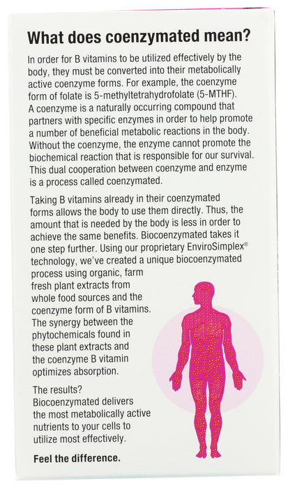 BioCoenz Methylfolate 1000mcg, 60tab