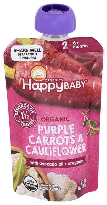 Purple Carrots & Cauliflower, Org, 4 oz