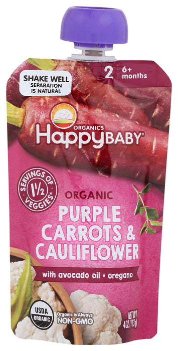 Purple Carrots & Cauliflower, Org, 4 oz