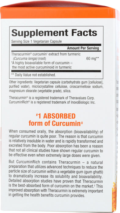 CurcuminRich, Double Str Theracumin, 60 vcap