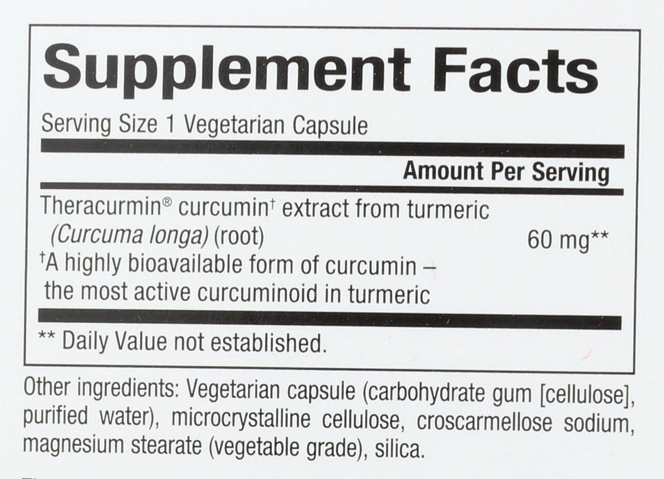 CurcuminRich, Double Str Theracumin, 60 vcap