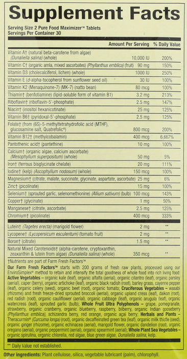 Women's Multi, Pure Food, 60tab