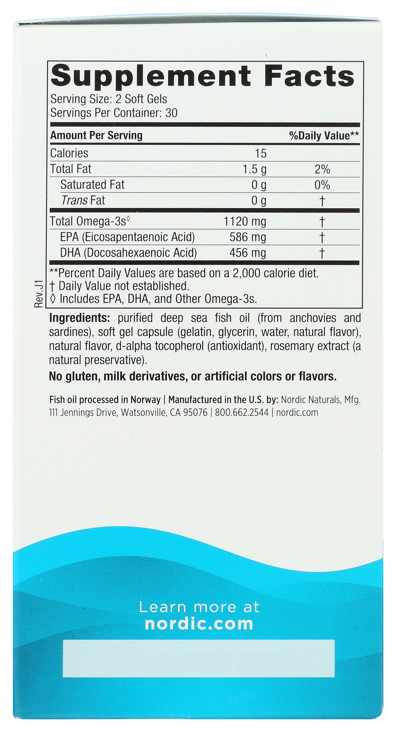 Ultimate Omega 2X Mini, 1120mg, 60 sgel — Natures Pick Market