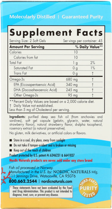 Ultimate Omega Junior, 680mg, 90sgel