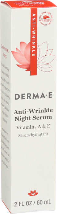 Anti-Wrinkle w Vitamin A&E Night Serum, 2 oz