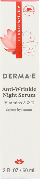 Anti-Wrinkle w Vitamin A&E Night Serum, 2 oz