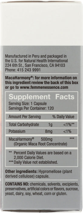 Femmenessence MacaHarmony, 120 vcap