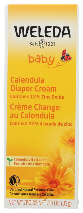 Diaper Cream With Calendula, 2.8 oz