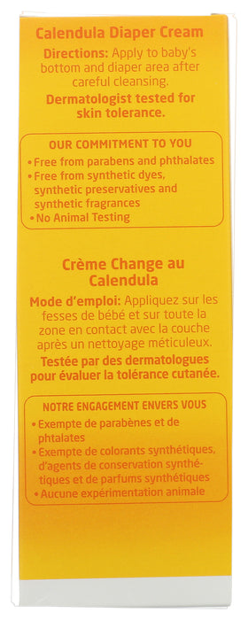 Diaper Cream With Calendula, 2.8 oz