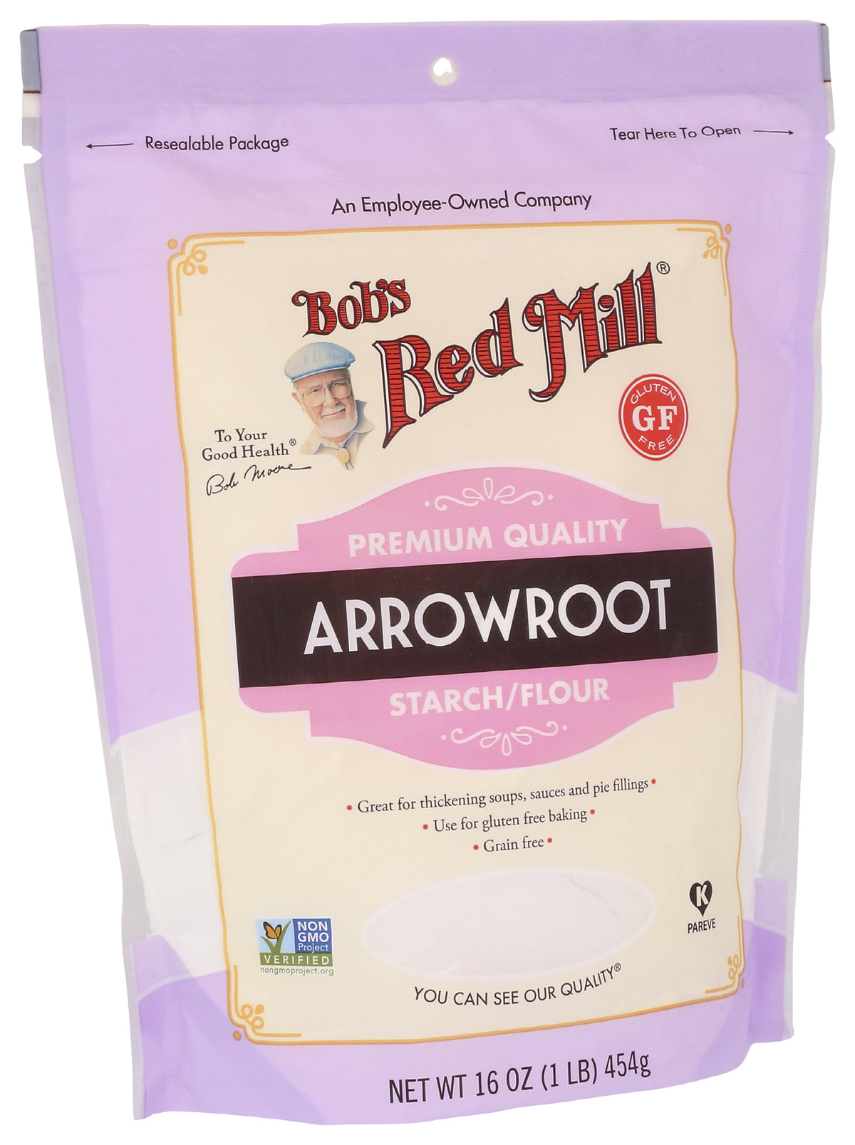 Arrowroot Starch, GF, 16 oz — Natures Pick Market