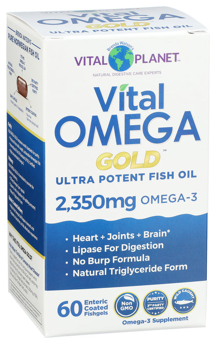 Vital Omega Critical Care 2350mg, 60 sgel