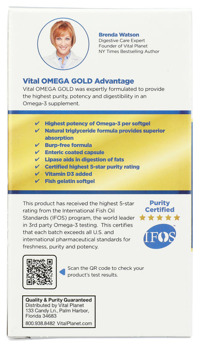 Vital Omega Critical Care 2350mg, 60 sgel
